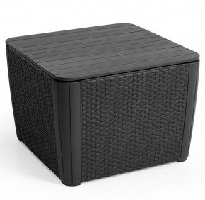 Стол-сундук Лузон Плюс (Luzon Plus Flat Wicker), графит в Нягани - nyagan.mebel24.online | фото 3