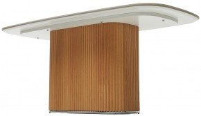 Стол TAMPA 180 цвет БЕЛЫЙ МРАМОР M326, керамика / Каркас OAK, ®DISAUR в Нягани - nyagan.mebel24.online | фото 8