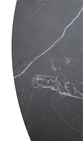 Стол TERNI 120 MATT BLACK MARBLE SOLID CERAMIC Черный мрамор матовый, керамика /Черн.каркас, ®DISAUR в Нягани - nyagan.mebel24.online | фото 9