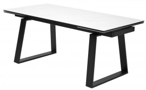 Стол VASTO 180 MARBLES KL-99 Белый мрамор матовый, итальянская керамика/ черный каркас, ®DISAUR в Нягани - nyagan.mebel24.online | фото 4