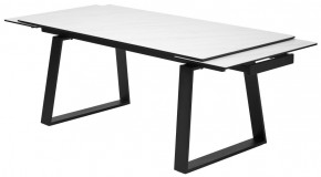 Стол VASTO 180 MARBLES KL-99 Белый мрамор матовый, итальянская керамика/ черный каркас, ®DISAUR в Нягани - nyagan.mebel24.online | фото 6