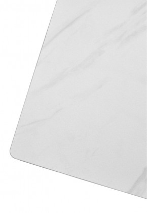 Стол VASTO 180 MARBLES KL-99 Белый мрамор матовый, итальянская керамика/ черный каркас, ®DISAUR в Нягани - nyagan.mebel24.online | фото 7