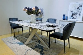 Стол VICENZA 220 BULGARI WHITE, керамика / белый, ®DISAUR в Нягани - nyagan.mebel24.online | фото 12