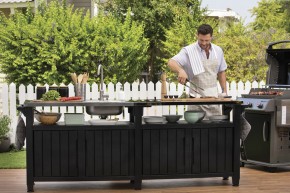 Столик для барбекю 415 Л (Unity Chef 415 L) графит в Нягани - nyagan.mebel24.online | фото 4