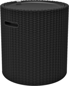 Столик-холодильник Кул-Стул (Cool stool) графит в Нягани - nyagan.mebel24.online | фото 2