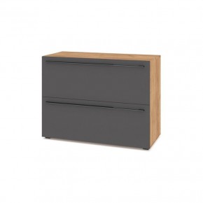 СТОУН С81 Комод (золотой дуб/графит) в Нягани - nyagan.mebel24.online | фото