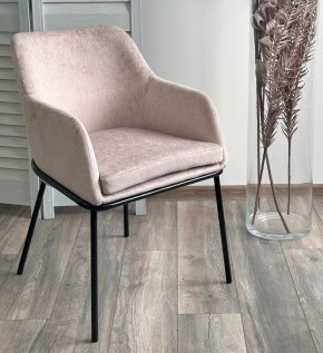Стул АЛИСТЕР, цвет RAIN 2 какао велюр / черный каркас М-City в Нягани - nyagan.mebel24.online | фото 3