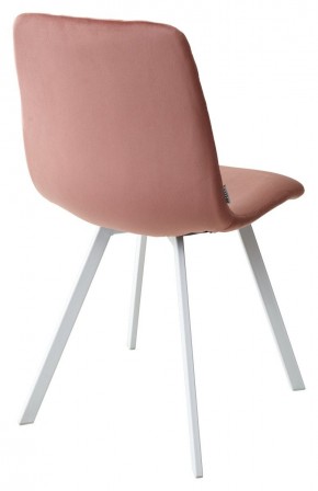 Стул DAIQUIRI BLUVEL-52 PINK / белый каркас, велюр М-City в Нягани - nyagan.mebel24.online | фото 3