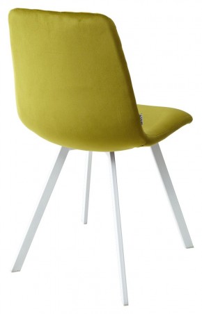 Стул DAIQUIRI BLUVEL-75 OLIVA / белый каркас, велюр М-City в Нягани - nyagan.mebel24.online | фото 2