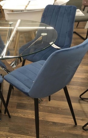 Стул FLIP пепельно-синий, велюр G108-66 М-City в Нягани - nyagan.mebel24.online | фото 2