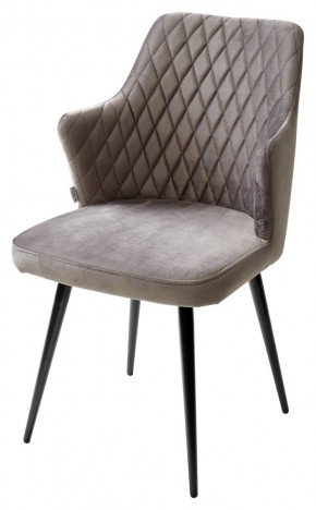 Стул HERMAN 360 град. ГРАФИТ #14, велюр / черный каркас М-City в Нягани - nyagan.mebel24.online | фото 1