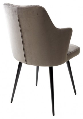 Стул HERMAN 360 град. ГРАФИТ #14, велюр / черный каркас М-City в Нягани - nyagan.mebel24.online | фото 5