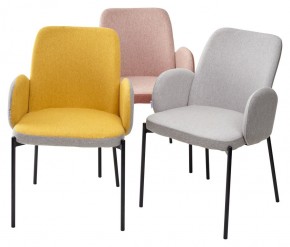 Стул NIKKI VF109 розовый / VF110 брусничный М-City в Нягани - nyagan.mebel24.online | фото 2