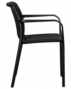 Стул обеденный DOBRIN WALTER ARM, черный (B-03) в Нягани - nyagan.mebel24.online | фото 3