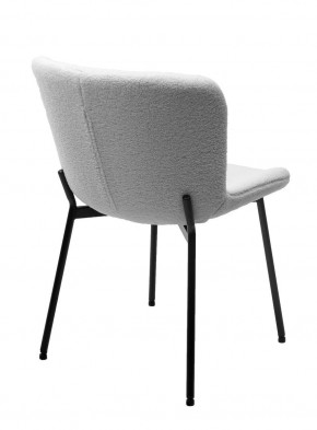 Стул RIYA UF992-01 Белый, teddy / черный каркас М-City в Нягани - nyagan.mebel24.online | фото 2