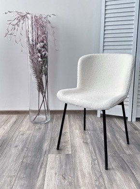 Стул RIYA UF992-01 Белый, teddy / черный каркас М-City в Нягани - nyagan.mebel24.online | фото 3