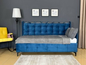 СВЕТЛАНА 3 Кровать линейная (Синий) в Нягани - nyagan.mebel24.online | фото