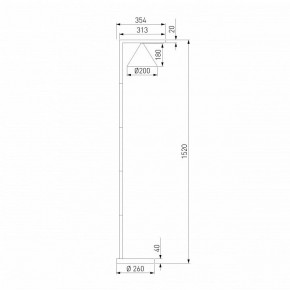 Торшер Elektrostandard Bevel a068473 в Нягани - nyagan.mebel24.online | фото 2