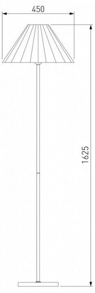 Торшер Eurosvet Peony 01133/1 хром/графит в Нягани - nyagan.mebel24.online | фото 3