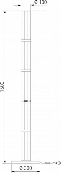 Торшер Eurosvet Stark 80537/1 латунь в Нягани - nyagan.mebel24.online | фото 5