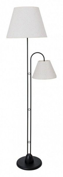 Торшер с подсветкой Arte Lamp Alea A5068PN-2BK в Нягани - nyagan.mebel24.online | фото