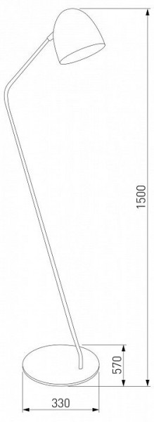 Торшер TK Lighting Soho 5037 Soho Black в Нягани - nyagan.mebel24.online | фото 2