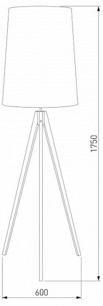 Торшер TK Lighting Walz 5599 Walz в Нягани - nyagan.mebel24.online | фото 2