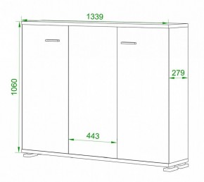 Тумба Домино ПУ-60-4 в Нягани - nyagan.mebel24.online | фото 2