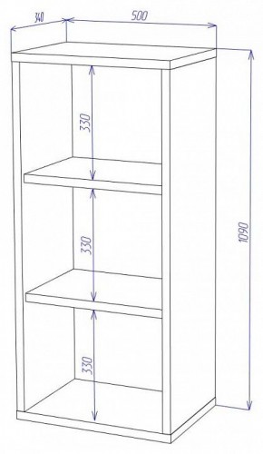 Тумба Домино СУ(ш1в1)+ФГ в Нягани - nyagan.mebel24.online | фото 2