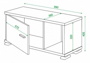 Тумба комбинированная Домино СБ-30/1 в Нягани - nyagan.mebel24.online | фото 3