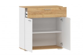 Тумба НМ 013.77 "Санти" (Белый/Крафт Золотой) в Нягани - nyagan.mebel24.online | фото 2