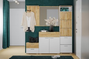 Тумба НМ 013.77 "Санти" (Белый/Крафт Золотой) в Нягани - nyagan.mebel24.online | фото 3