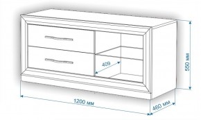 Тумба под ТВ Нобиле КА120 в Нягани - nyagan.mebel24.online | фото 2