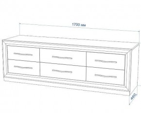 Тумба под ТВ Нобиле КАЯ170 в Нягани - nyagan.mebel24.online | фото 2