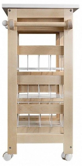 Тумба с баром и корзинами Мебелик в Нягани - nyagan.mebel24.online | фото 3