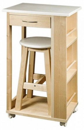 Тумба с табуретом Мебелик в Нягани - nyagan.mebel24.online | фото 8