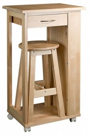 Тумба с табуретом Мебелик в Нягани - nyagan.mebel24.online | фото