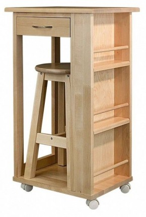 Тумба с табуретом Мебелик в Нягани - nyagan.mebel24.online | фото 2