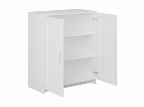 Тумба СИРИУС двухдверная, цвет белый в Нягани - nyagan.mebel24.online | фото 2