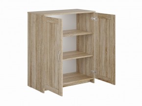 Тумба СИРИУС двухдверная, цвет Дуб Сонома в Нягани - nyagan.mebel24.online | фото 2