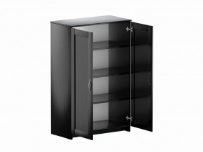 Тумба СИРИУС двухдверная высокая, цвет Дуб Венге в Нягани - nyagan.mebel24.online | фото