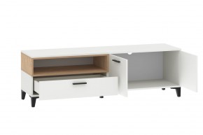 Тумба ТВА НМ 013.44 "Bergen" (Белый/Дуб бунратти) в Нягани - nyagan.mebel24.online | фото 2