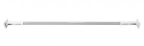 Турник раздвижной 1450-1700 цв. белый-серый FLEXTER PROFI в Нягани - nyagan.mebel24.online | фото