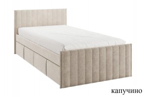 ТВИКС Кровать с ящиками 900 (капучино) в Нягани - nyagan.mebel24.online | фото