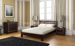 ВЕРОНИКА Кровать из массива 900 в Нягани - nyagan.mebel24.online | фото 4