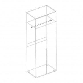 ВИТА Шкаф 2-ств для одежды в Нягани - nyagan.mebel24.online | фото 2