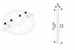 Встраиваемый светильник Arte Lamp Mesura A7974PL-1WH в Нягани - nyagan.mebel24.online | фото 5