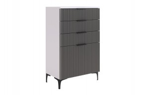 ЗЕФИР Гостиная К2 (белое дерево/черный муар) в Нягани - nyagan.mebel24.online | фото 11