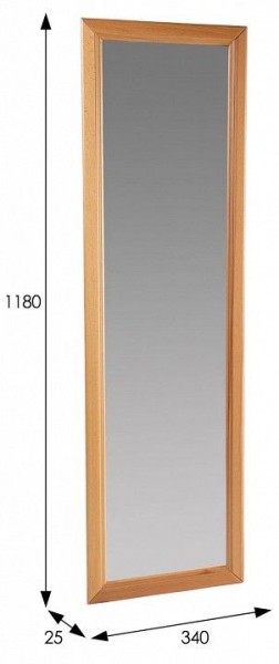 Зеркало настенное Селена в Нягани - nyagan.mebel24.online | фото 3